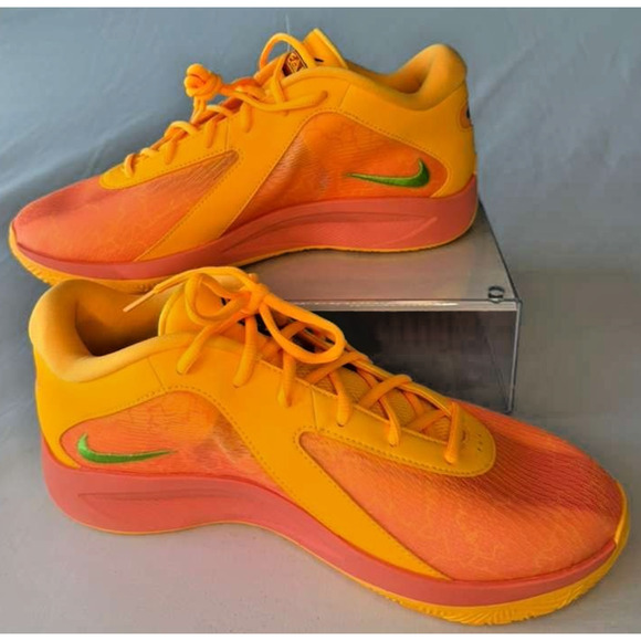 Nike Giannis Immortality 3 Basketball Shoes Vibrant Orange/Green Men\'s Size 9.5 main image 5